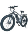 26*4.0 Fat tire Silver Electric bike M26