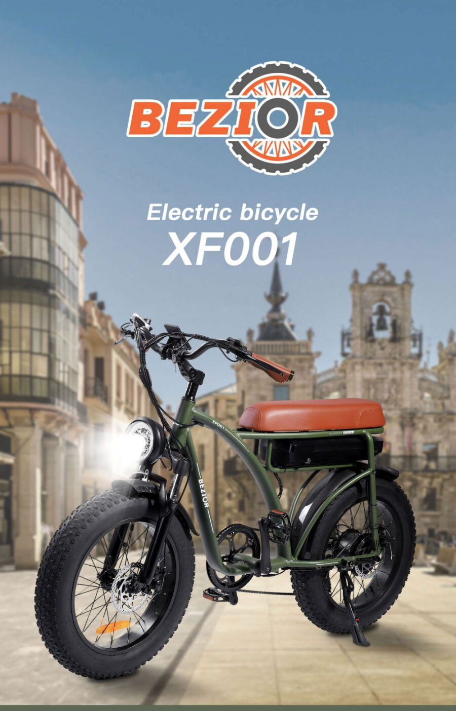 GOGOBEST XF001 Electric Bike Fat Tire 8